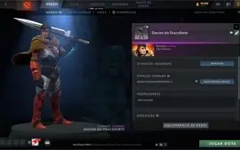 Conta Dota 2 Alto Padrão