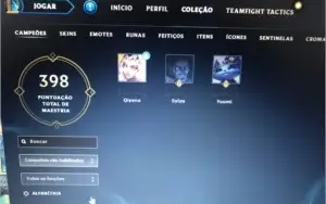Conta de league of legends 300+ skins