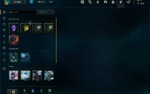 Conta LOL Platina 3 c/ 24 skins + 3k EL 70 Campeoes