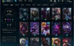 Conta ouro 3 com TODOS os champ e 170 skins + 21 Maestrias 7