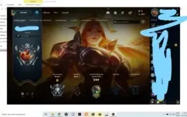 conta no lol a venda