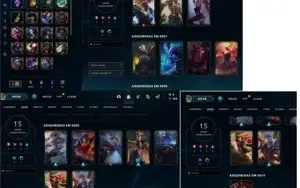 VENDO DUAS CONTAS DE LOL R$260