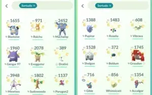 Conta Pokemon GO - Nivel 33 - 8439 Pokecoins