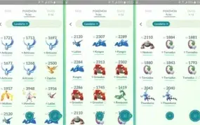 Conta Pokemon GO - Nivel 33 - 8439 Pokecoins