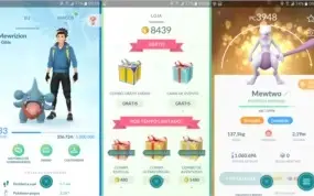 Conta Pokemon GO - Nivel 33 - 8439 Pokecoins