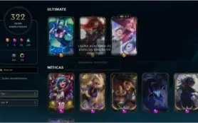 Conta League of Legends.
