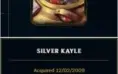 CONTA DE COLECIONADOR COM KAYLE PRATEADA E CORKI OVNI