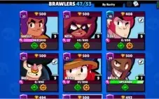 conta de brawl stars gemada