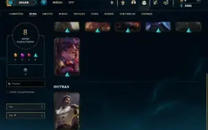 Bronze 4 com 45 Champs e 8 Skins