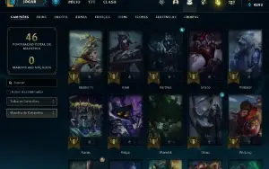 Conta Ouro 4 | 40% Win - Lol (League Of Legends) Elomoon