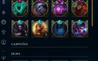 Conta League of Legends Full Acesso - 151 champs e 120 skins
