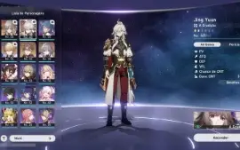 Honkai: Star Rail - Jing Yuan + Bronya + Welt + Gepard