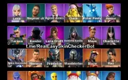 Conta Fortnite 35 SKINS >> | Beache | Crush | Lara Croft | N
