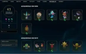 Conta Lol D4 224 skin 25k EA