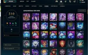 Conta Lol D4 224 skin 25k EA