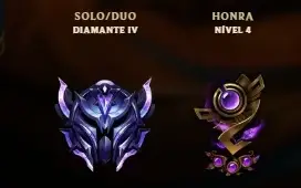 Conta Lol D4 224 skin 25k EA
