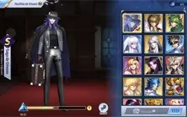 Contas Saint Seiya Awakening lvl 70