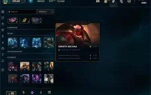 CONTA D4 LOL