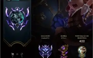 Conta D1 mmr mestre 57% winrate