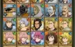 CONTA NANATSU NO TAIZAI GRAND CROSS GLOBAL - 7DS (REROLL)