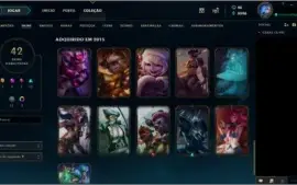 CONTA LEAGUE OF LEGENDS - DIAMANTE 4 (S8)
