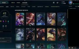 CONTA LEAGUE OF LEGENDS - DIAMANTE 4 (S8)