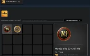 Conta Steam 17 Anos 40 Reais Na Carteira E Medalhas