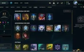 CONTA SMURF GOLD 2 COM EZREAL PULSEFIRE