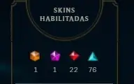 Conta prata 3 , 229 skins