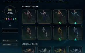 Conta de Lol e Valorant Valor Negociavel