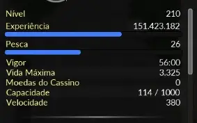 Conta Pokexgames - Nível 210 - Servidor Wind