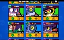 CONTA BRAWL STARS - 48/49 BRAWLERS - 33K TROFÉUS