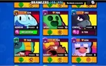 CONTA BRAWL STARS - 48/49 BRAWLERS - 33K TROFÉUS