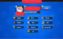 CONTA BRAWL STARS - 48/49 BRAWLERS - 33K TROFÉUS