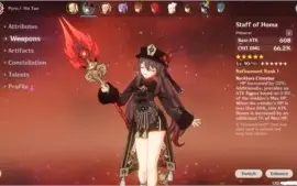 AR55 HUTAO BACULO, XIAO JADE, 15 5*