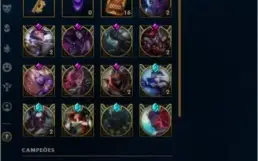 vendo conta d1 147 skins +20 -14