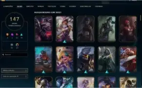 vendo conta d1 147 skins +20 -14