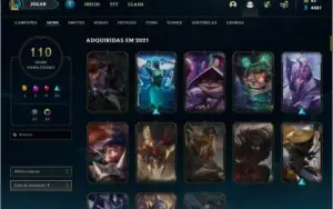 Conta D4 - MMR mestre + 110 skins