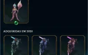 Conta Only Janna Grão Mestre, Janna Vitoriosa e outros.