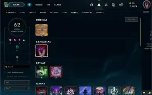 CONTA DE LOL - LVL 75