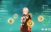 Conta de Genshin AR55 + 5 e 4 estrelas