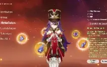 Conta de Genshin AR55 + 5 e 4 estrelas