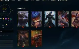 Conta League of Legends Full Acesso - 153 Champs e 89 Skins