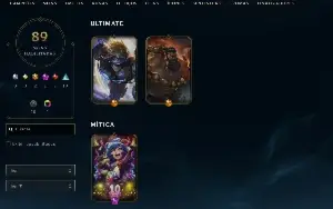 Conta League of Legends Full Acesso - 153 Champs e 89 Skins