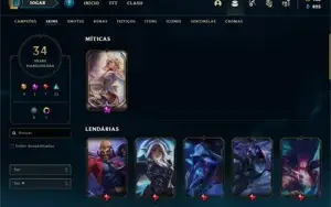 Conta Main Suporte e ADCarry com Soraka Guardiã Estelar Pres