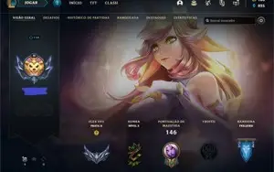 Conta Main Suporte e ADCarry com Soraka Guardiã Estelar Pres