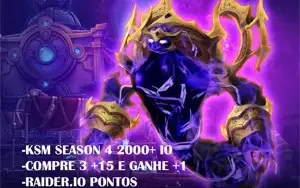 Mítica +15 - WOW - S4- M+15 - EQUIPE O SEU CHAR COM A GENTE!