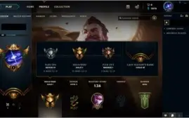 conta gold 1, 40 champs e 20 skins