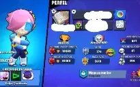 Conta brawl stars (50 brawlers e 10380 troféus)