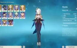 ar10 shenhe + subjugadora de calamidades + jean